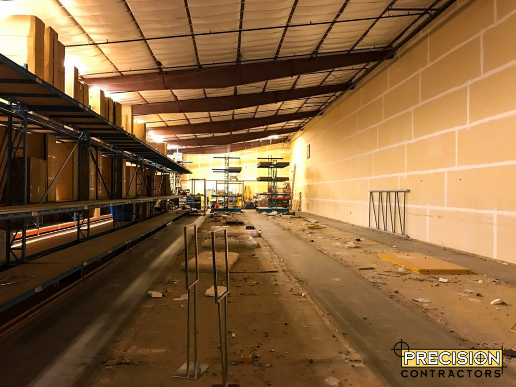 Project Furniture Row Showroom Expansion Precision Contractors