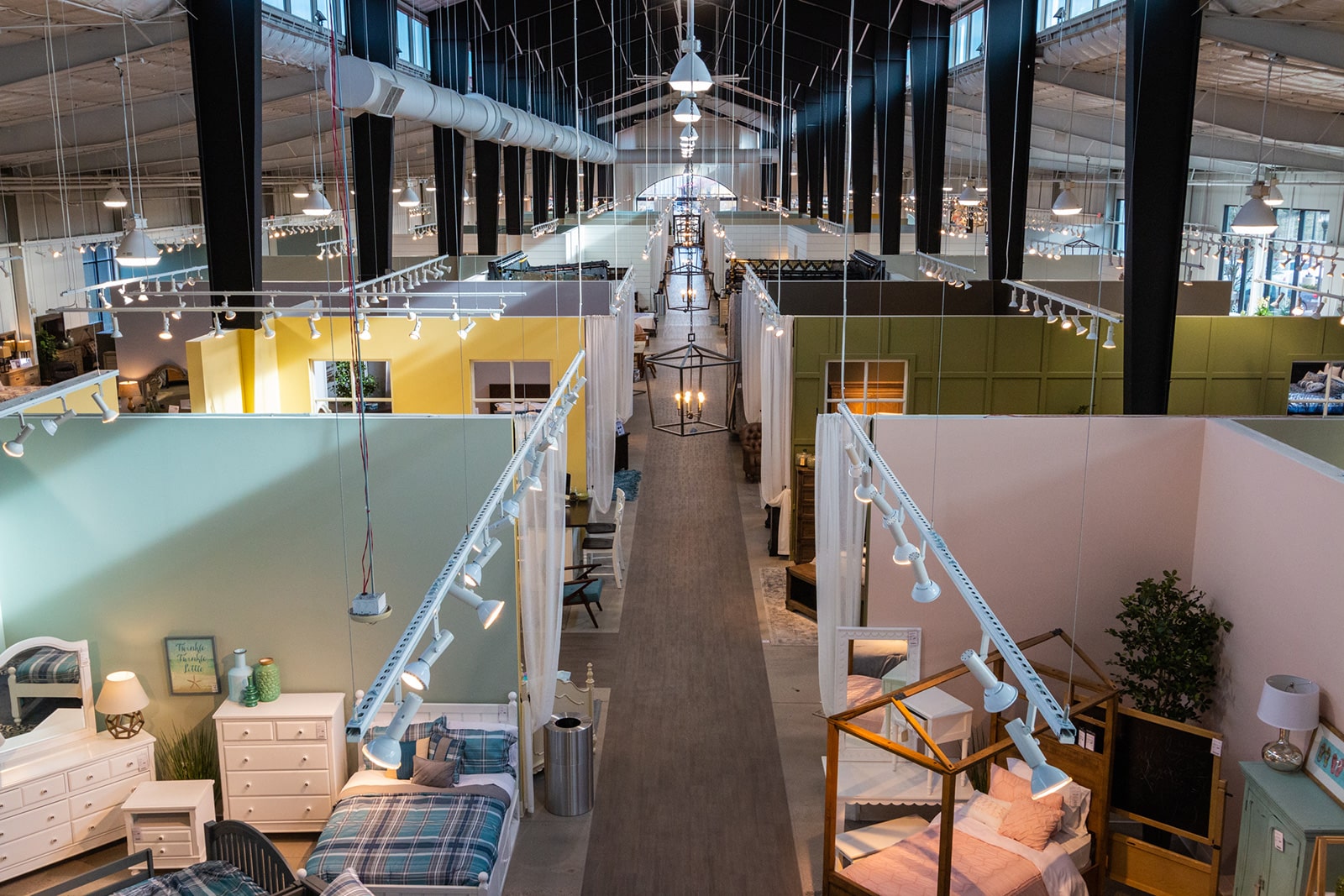 Furniture Row Showroom Precision Contractors